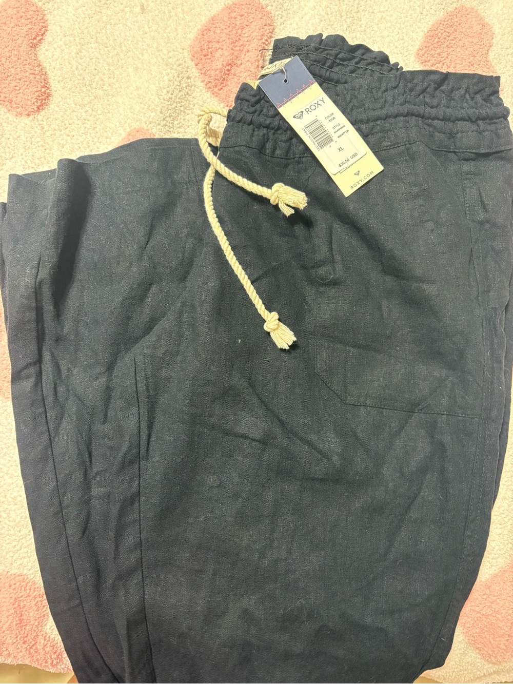 Roxy Drawstring Pants - Picture 3 of 4